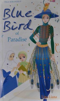 BLUE BIRD OF PARADISE