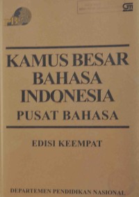 Kamus Besar Bahasa Indonesia Pusat Bahasa